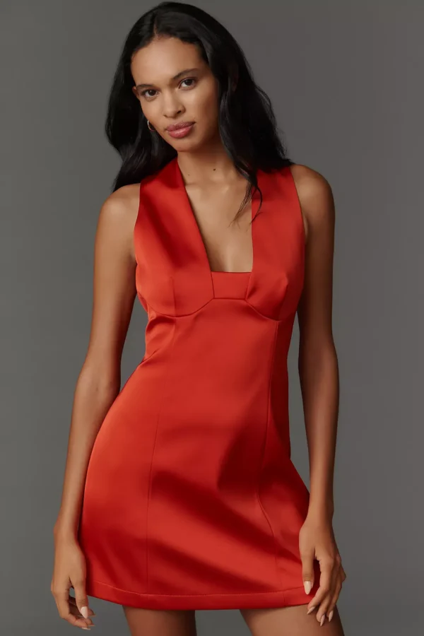 RamonValy Midnight Muse Square-Neck Mini Dress