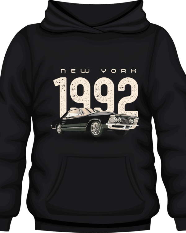 NY 1992 Classic Car Hoodie