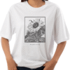 Homeland Sunflower Drop‑Shoulder Tee – White